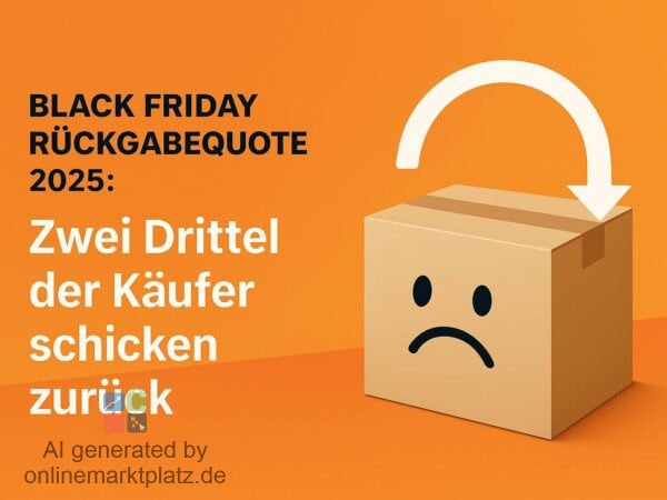 Black Friday Rückgabequote 2025: Zwei Drittel der US-Käufer schicken zurück