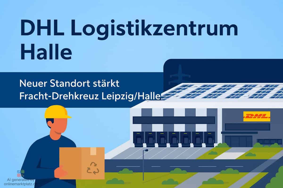 DHL Logistikzentrum Halle: Neuer Standort stärkt Fracht-Drehkreuz Leipzig/Halle
