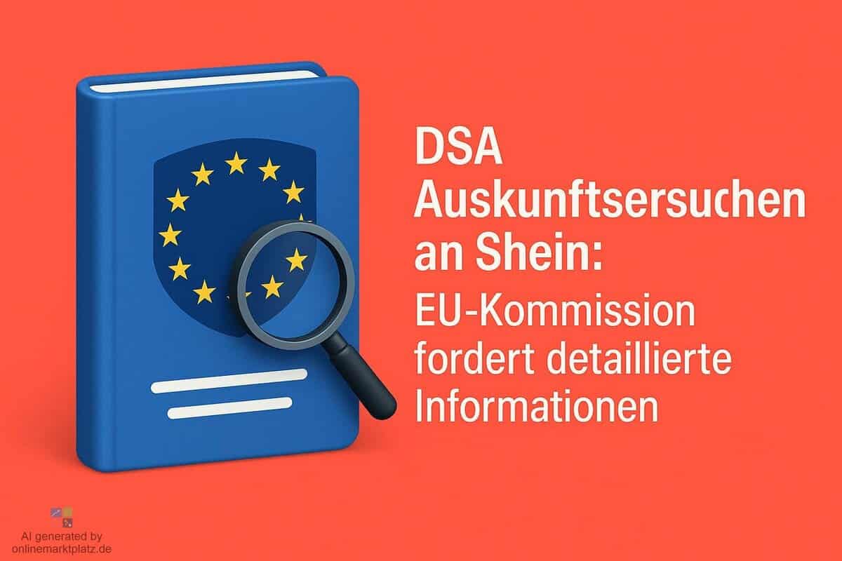 DSA Auskunftsersuchen an Shein: EU-Kommission fordert detaillierte Informationen