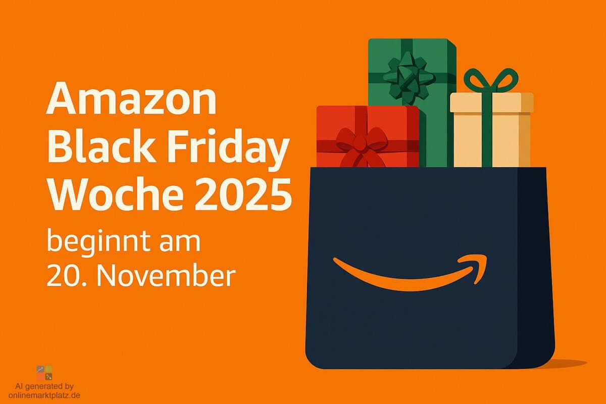 Die Amazon Black Friday Woche 2025 beginnt am 20. November