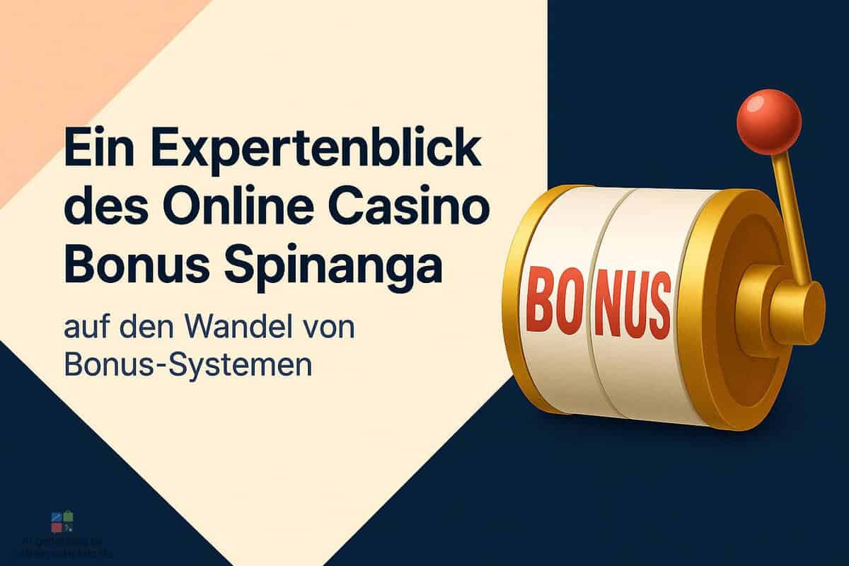Ein Expertenblick des Online Casino Bonus Spinanga auf den Wandel von Bonus-Systemen