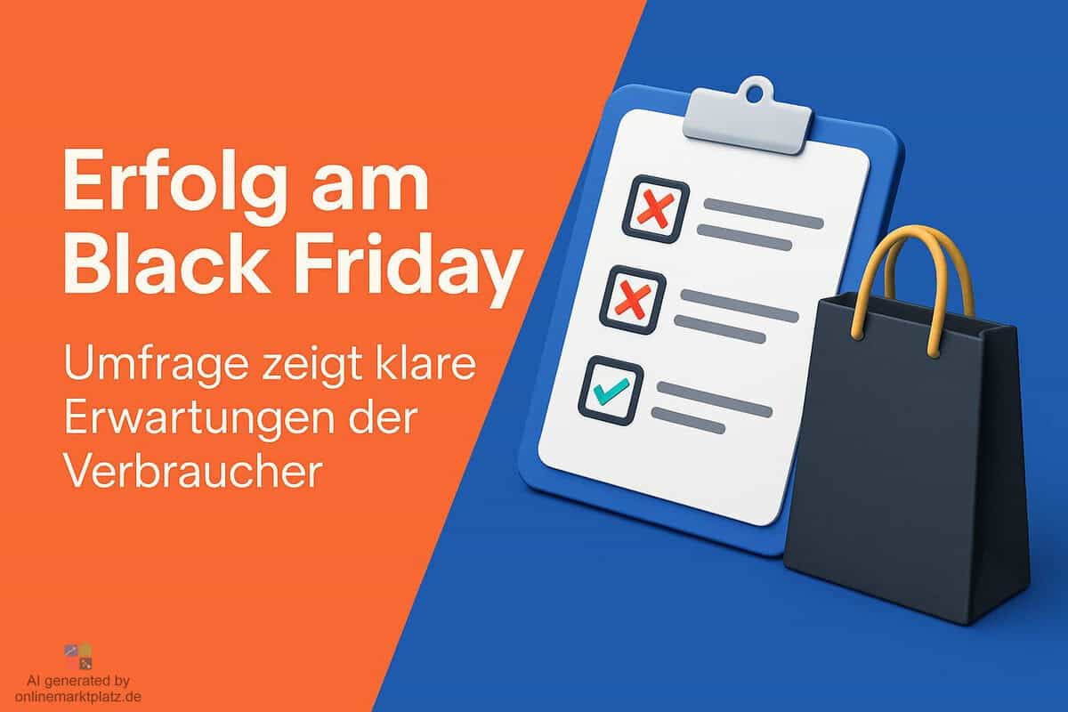 Erfolg am Black Friday: Umfrage zeigt klare Erwartungen der Verbraucher
