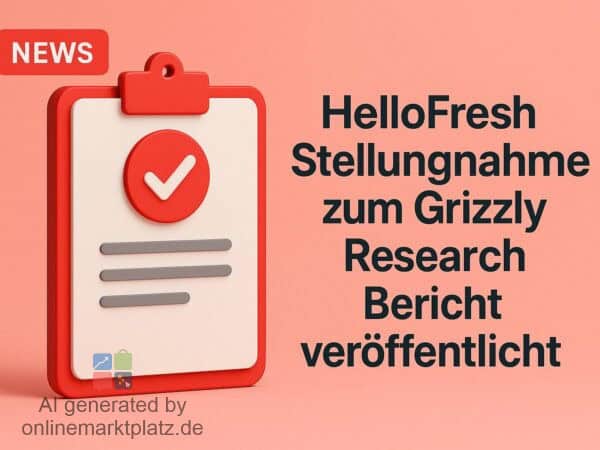 HelloFresh Stellungnahme zum Grizzly Research Bericht veröffentlicht
