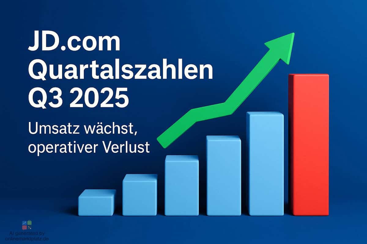 JD.com Quartalszahlen Q3 2025: Deutliches Umsatzwachstum bei negativem operativen Ergebnis