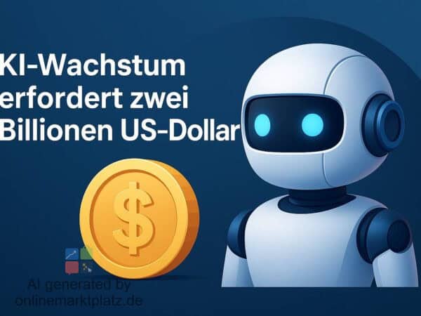 KI-Wachstum erfordert zwei Billionen US-Dollar