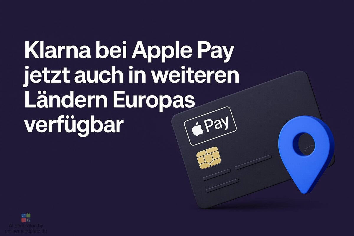 Klarna bei Apple Pay jetzt auch in weiteren Ländern Europas verfügbar