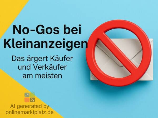 No-Gos bei Kleinanzeigen: Das ärgert Käufer und Verkäufer am meisten
