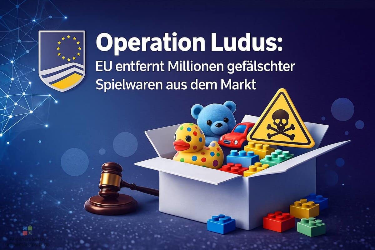 Operation Ludus: EU entfernt Millionen gefälschter Spielwaren aus dem Markt