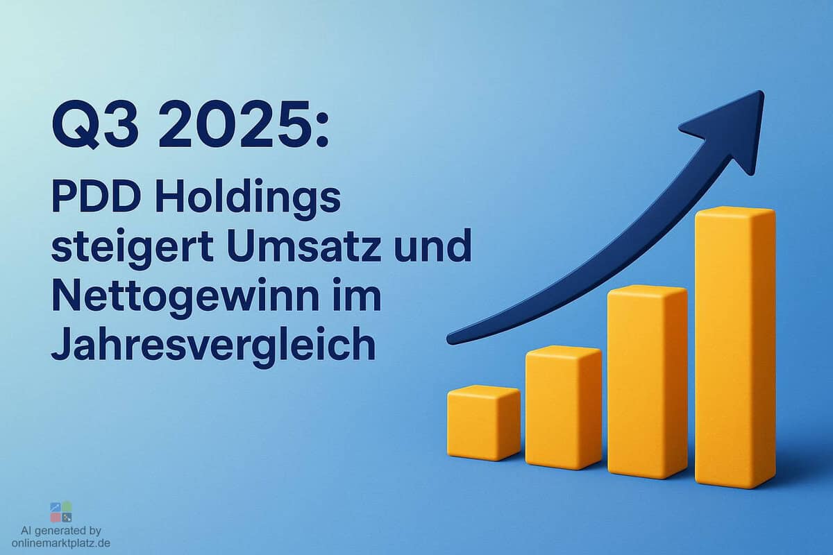 PDD Holdings Quartalszahlen Q3 2025: Umsatz wächst trotz intensiver Konkurrenz