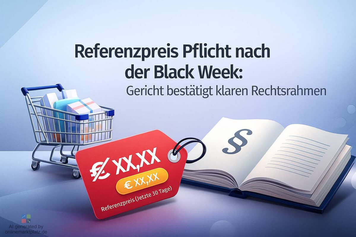Referenzpreis Pflicht nach der Black Week: Gericht bestätigt klaren Rechtsrahmen