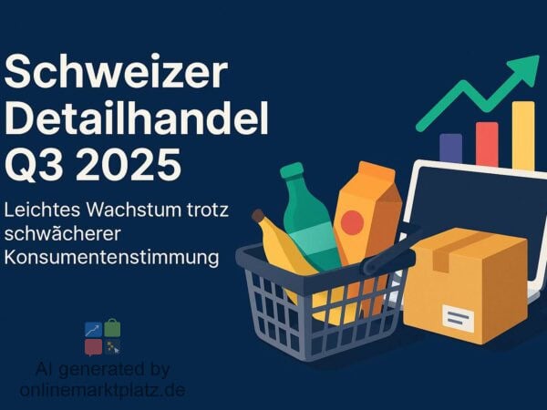 Schweizer Detailhandel Q3 2025: Leichtes Wachstum trotz schwächerer Konsumentenstimmung