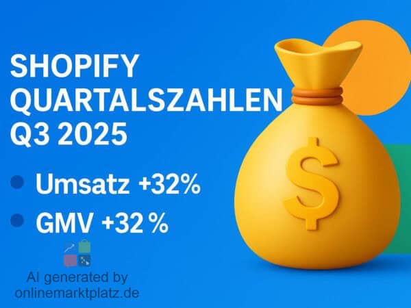 Shopify Quartalszahlen Q3 2025: Umsatz +32 %, GMV +32 %
