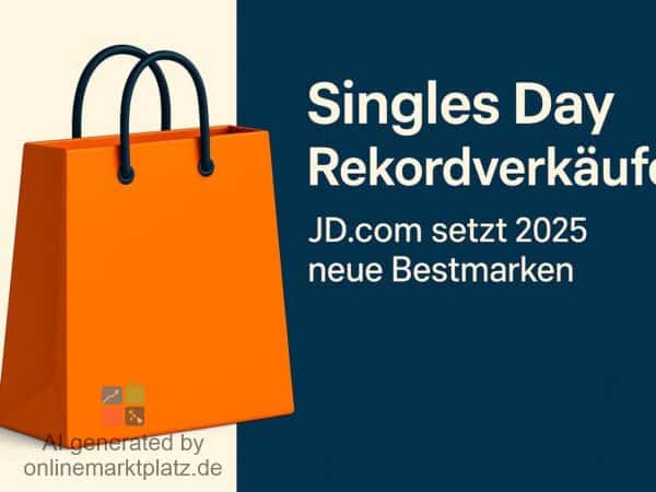 Singles Day Rekordverkäufe: JD.com setzt 2025 neue Bestmarken