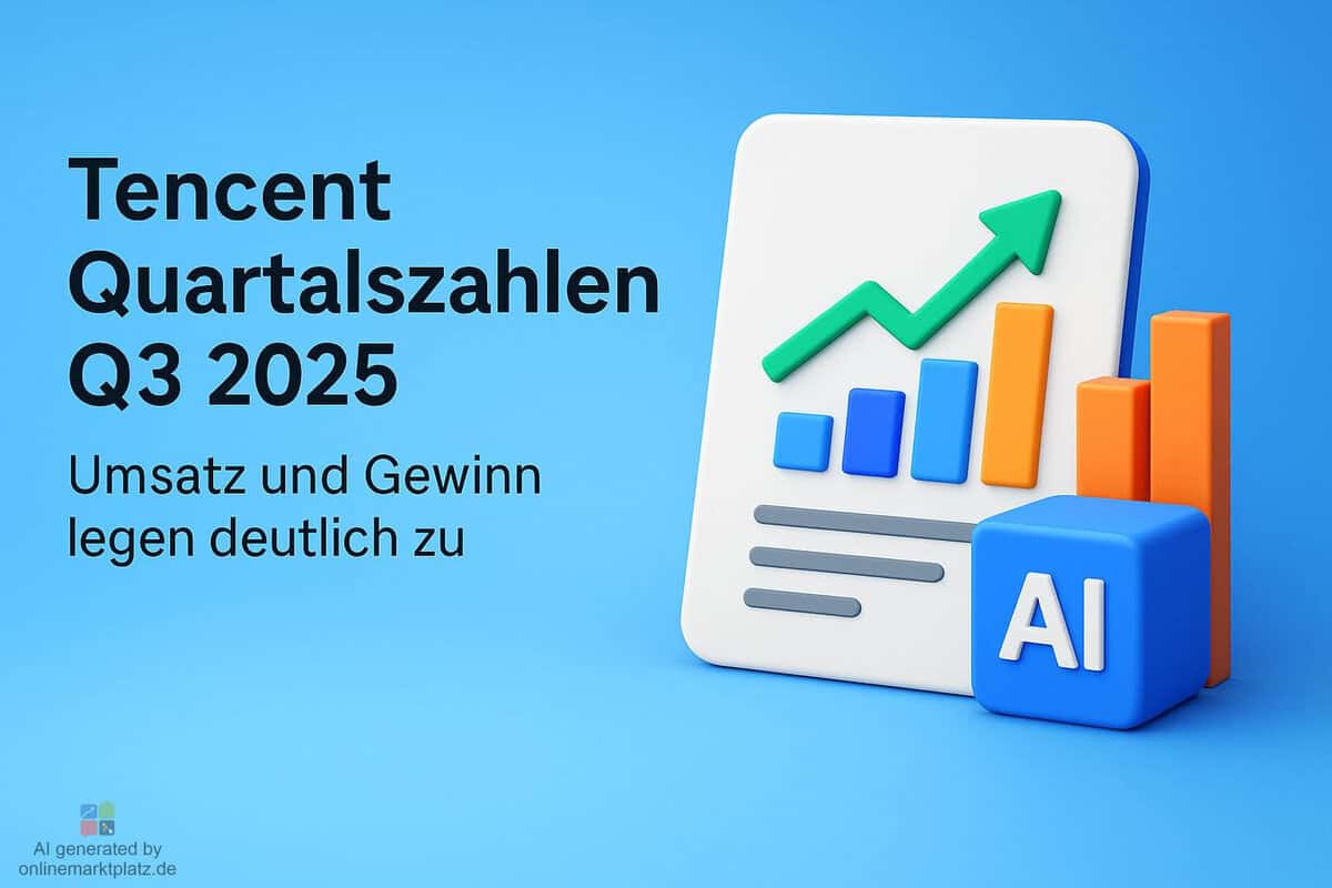 Tencent Quartalszahlen Q3 2025: Umsatz und Gewinn legen deutlich zu
