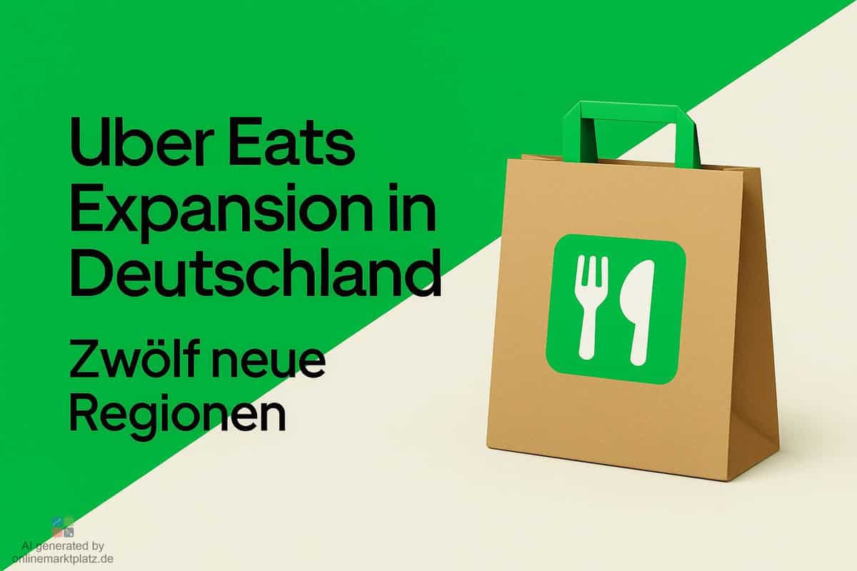 Uber Eats Expansion in Deutschland: Zwölf neue Regionen