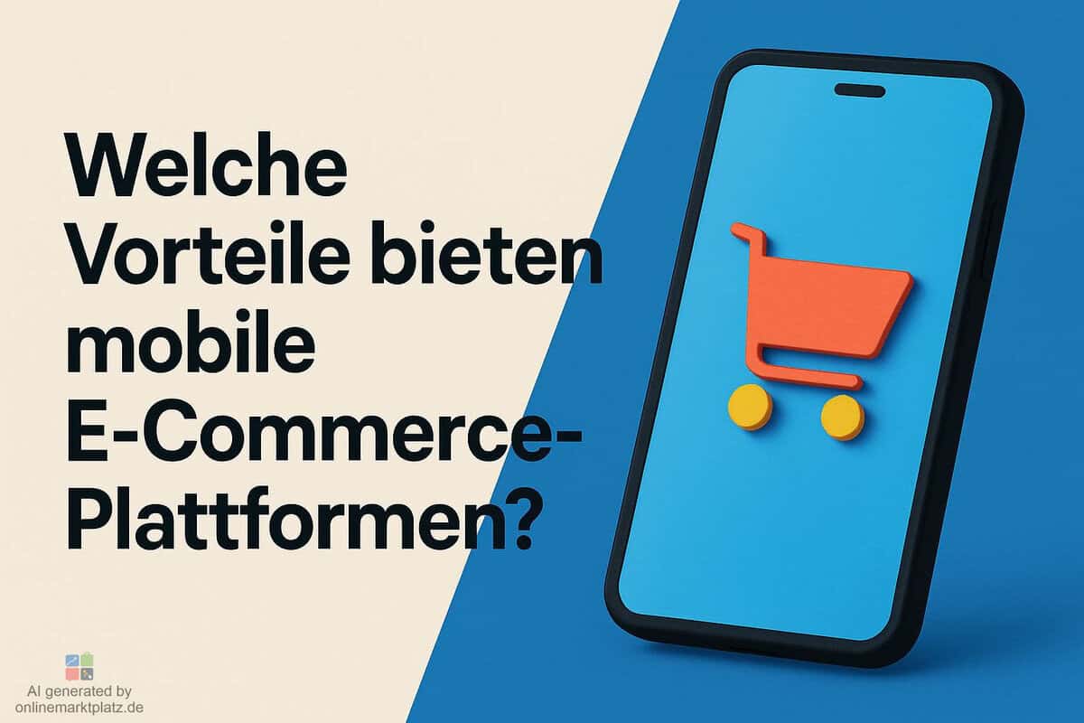 Welche Vorteile bieten mobile E-Commerce-Plattformen?