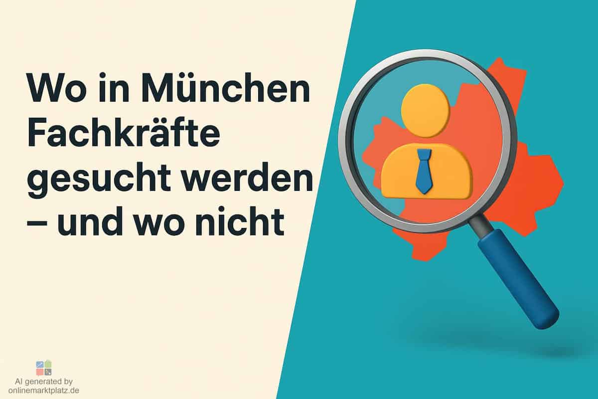 Wo in München Fachkräfte gesucht werden – und wo nicht