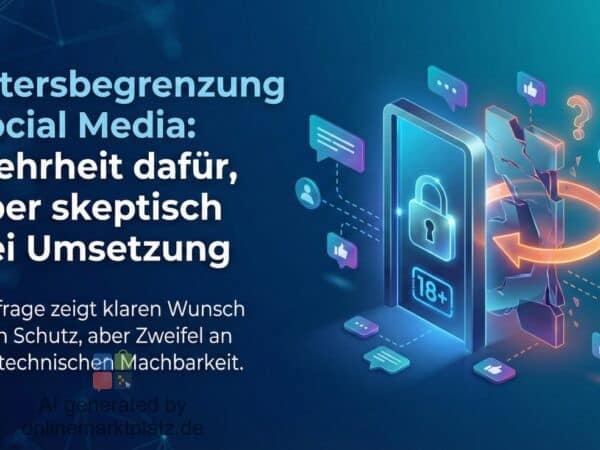 Altersbegrenzung für Social Media: Mehrheit dafür, aber skeptisch bei Umsetzung