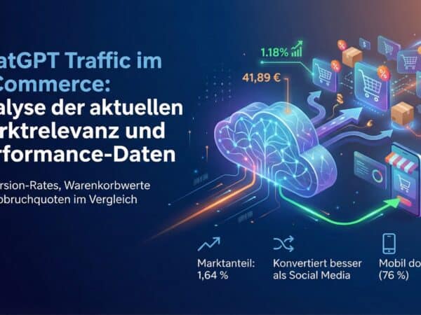 ChatGPT Traffic im E-Commerce: Analyse der aktuellen Marktrelevanz und Performance-Daten