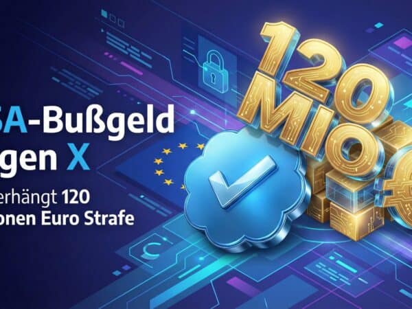 DSA-Bußgeld gegen X: EU verhängt 120 Millionen Euro Strafe