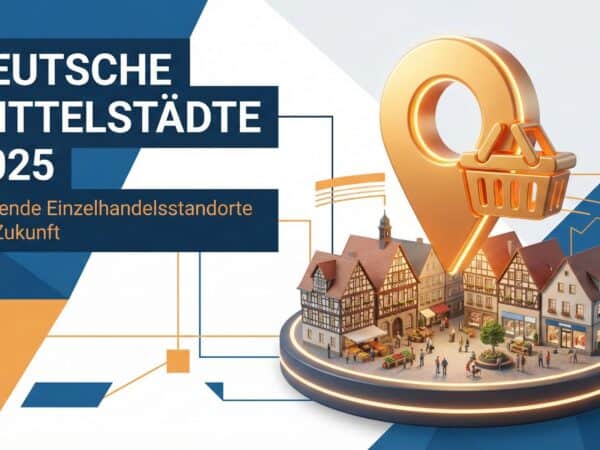 Deutsche Mittelstädte behaupten sich 2025 als führende Einzelhandelsstandorte