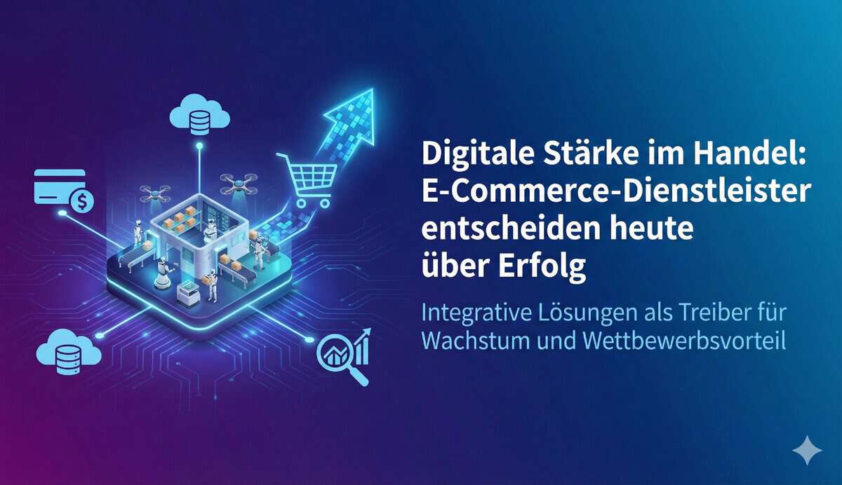 Digitale Stärke im Handel: E-Commerce-Dienstleister entscheiden heute über Erfolg