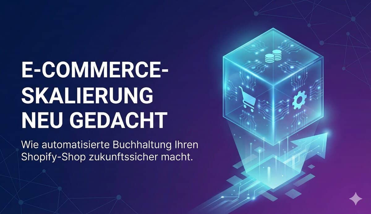 E-Commerce-Skalierung neu gedacht: Wie automatisierte Buchhaltung Ihren Shopify-Shop zukunftssicher macht