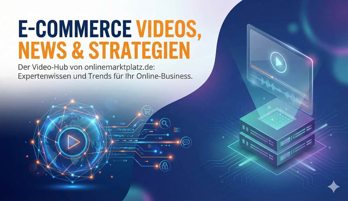 E-Commerce Videos, News & Strategien: Der Video-Hub von onlinemarktplatz.de