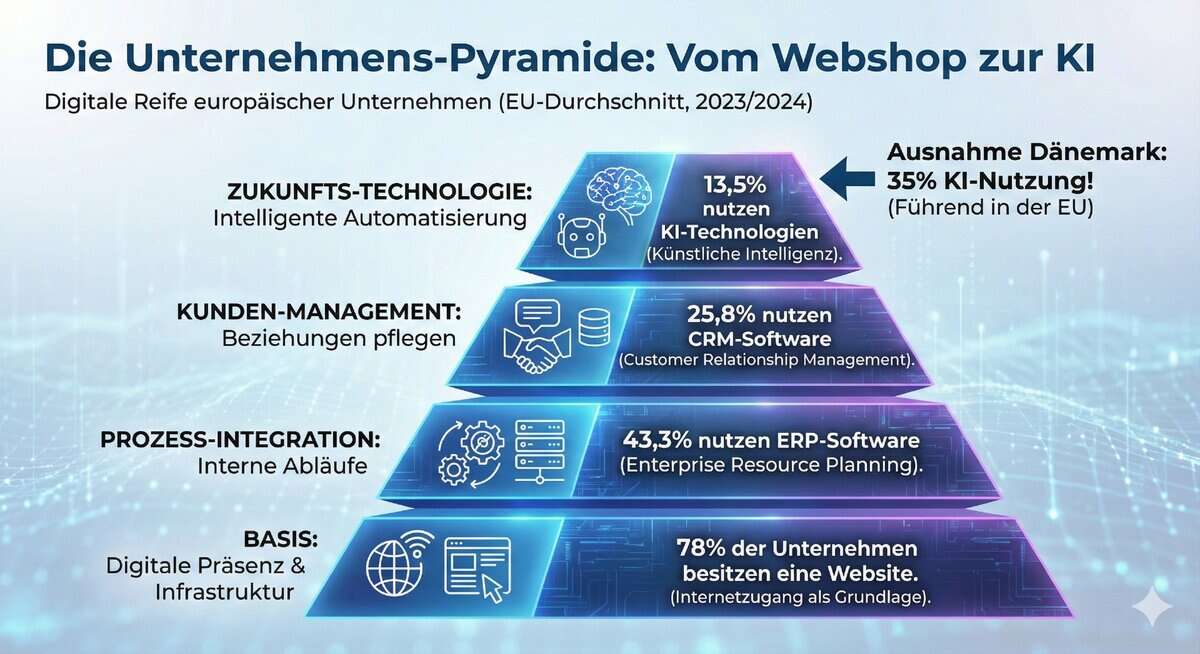 Entwicklung des E-Commerce: Eine umfassende Analyse der digitalen Transformation, regionalen Disparitäten und technologischen Innovationen in der Europäischen Union