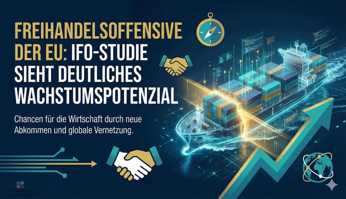 Freihandelsoffensive der EU: ifo-Studie sieht deutliches Wachstumspotenzial