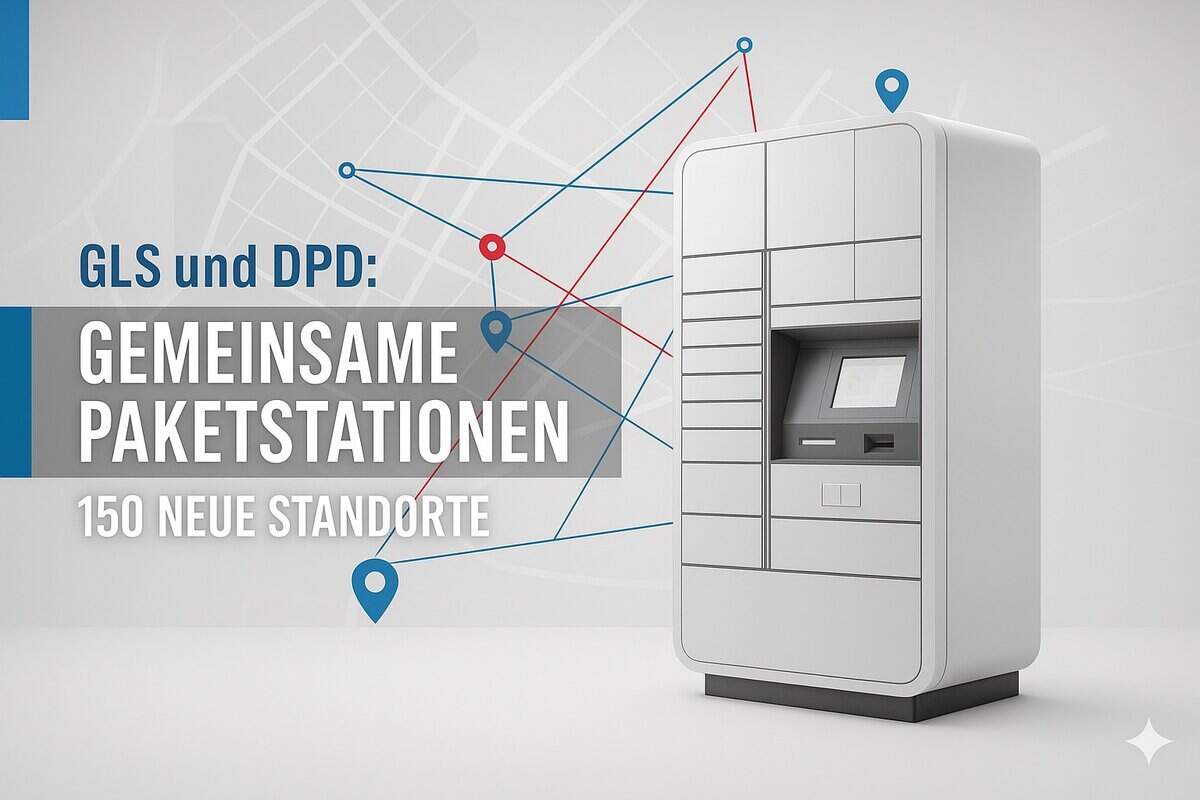 Gemeinsame Paketstationen von GLS und DPD: Netzwerk wächst um 150 neue Standorte