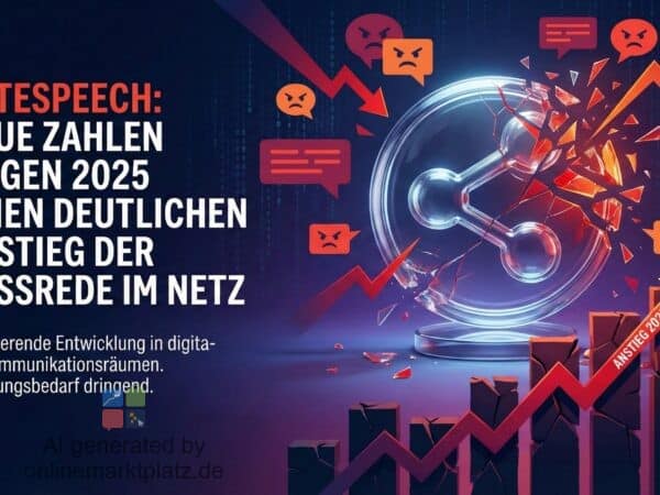 Hatespeech: Neue Zahlen zeigen 2025 einen deutlichen Anstieg der Hassrede im Netz