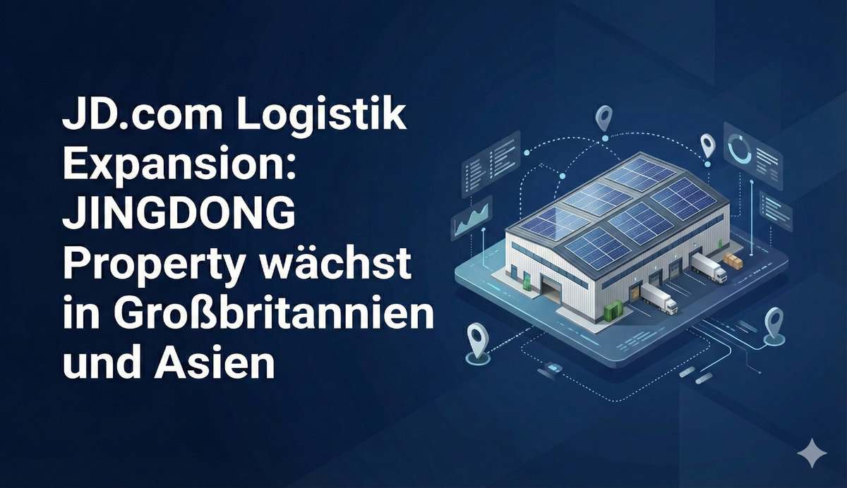 JD.com Logistik Expansion: JINGDONG Property wächst in Großbritannien und Asien