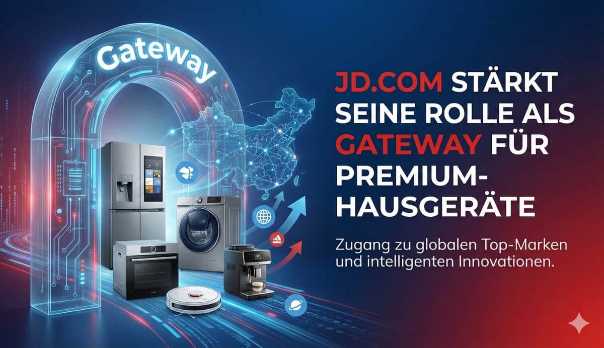 JD.com stärkt seine Rolle als Gateway Premium-Hausgeräte