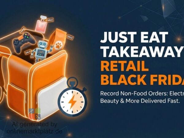 Just Eat Takeaway Retail Black Friday: Lieferdienst meldet Rekordmonat im Non-Food-Segment