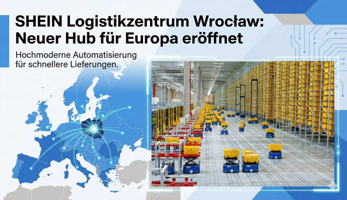 SHEIN Logistikzentrum Wrocław: Neuer Hub für Europa eröffnet