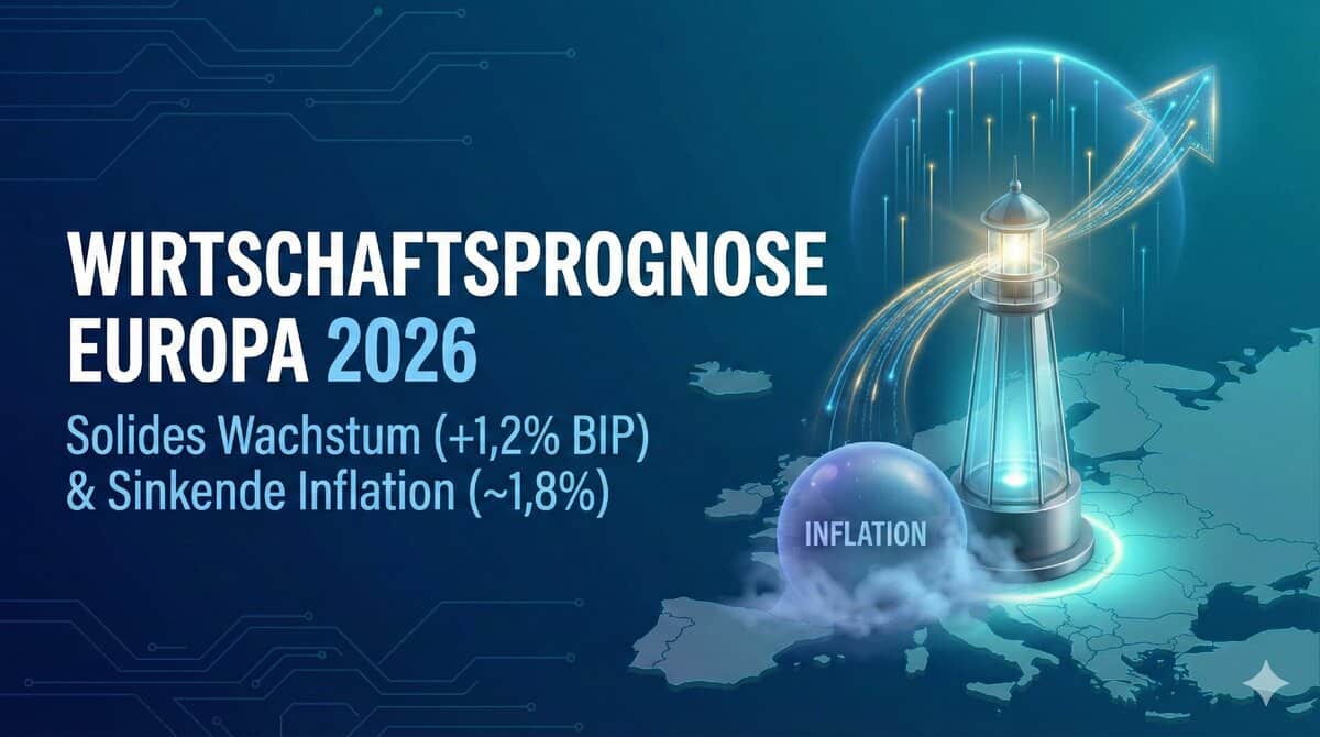 Wirtschaftsprognose Europa 2026: Solides Wachstum und sinkende Inflation erwartet