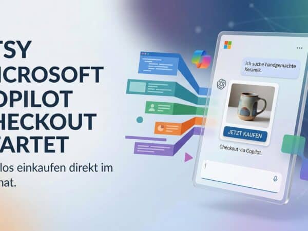 Etsy Microsoft Copilot Checkout startet: Einkaufen direkt im KI-Dialog