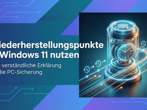 So nutzen Sie Wiederherstellungspunkte in Windows 11 – verständlich erklärt
