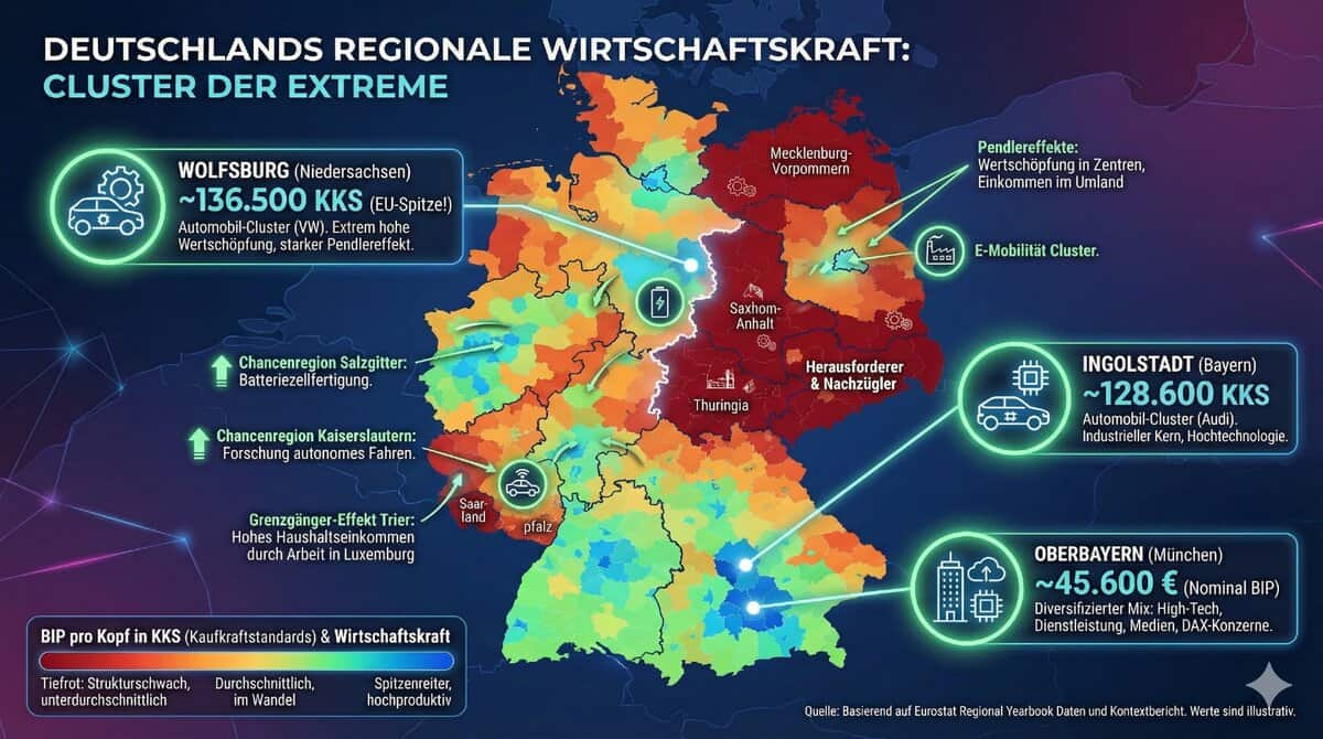 Wirtschaftsentwicklung in Deutschland 2025: Zwischen Stagnation und regionalen Wachstumsimpulsen