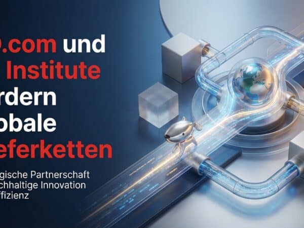 Neue Kooperation: JD.com und FII Institute fördern globale Lieferketten