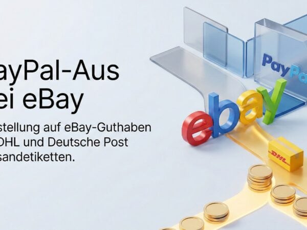PayPal-Aus bei eBay: Umstellung auf eBay-Guthaben für DHL und Deutsche Post Versandetiketten