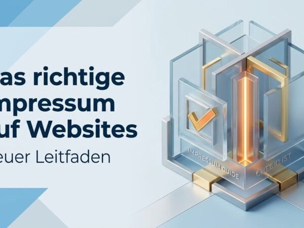 Neuer Leitfaden für das richtige Impressum auf Websites