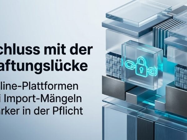 Reform beim Produkthaftungsrecht 2026: Online-Plattformen bei Import-Mängeln stärker in der Pflicht