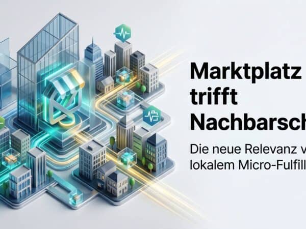 Marktplatz trifft Nachbarschaft: Die neue Relevanz von lokalem Micro-Fulfillment