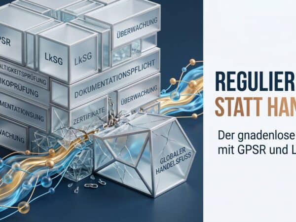 Regulierung statt Handel: Der gnadenlose Alltag mit GPSR und LkSG