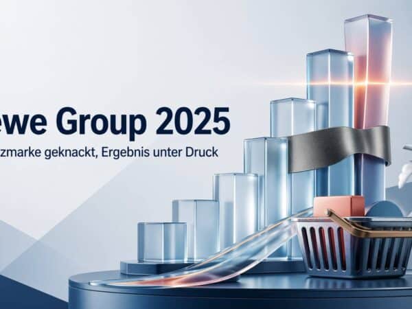 Rewe Group 2025: Umsatzmarke geknackt, Ergebnis unter Druck