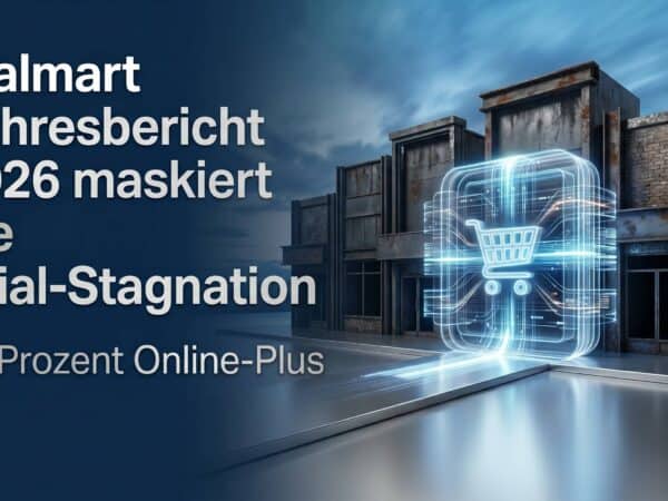 24 Prozent Online-Plus: Walmart Jahresbericht 2026 maskiert die Filial-Stagnation