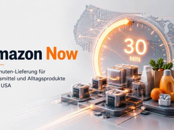 Amazon Now: 30-Minuten-Lieferung für Lebensmittel und Alltagsprodukte in den USA