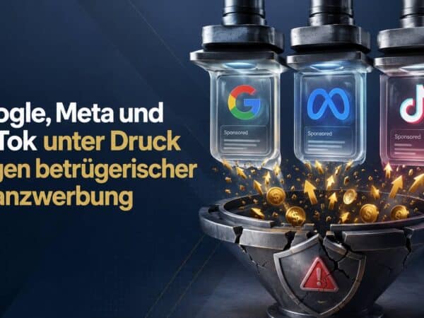 Betrügerische Finanzwerbung: Google, Meta und TikTok unter Druck